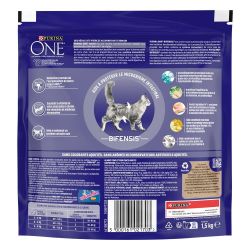 PURINA ONE Chat Adulte Poulet Céréales Complètes 1,5KG