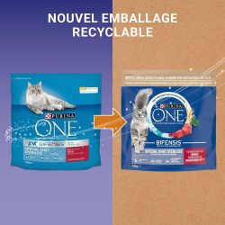 PURINA ONE Chat Stérilisé Bœuf 1,5KG