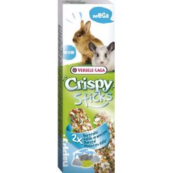 Crispy Mega Sticks Lapins-Chinchillas Vallée de Montagne - 2 pièces 140g