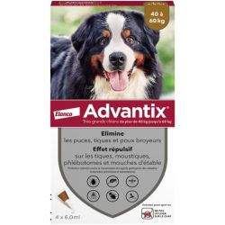 ADVANTIX TRES GRAND CHIEN 4 PIPETTES