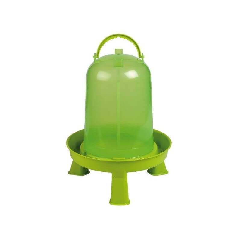 ABREUVOIR AVEC PIED VERT POULE 8L ABREUVOIR AVEC PIED VERT POULE 8L