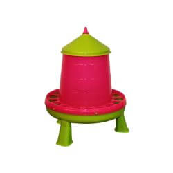NOURRISSEUR AVEC PIED VERT ET MAUVE 8KG