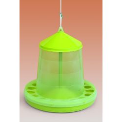 TREMIE PLASTIQUE VOLAILLE 8KG VERT NOURRISSEUR