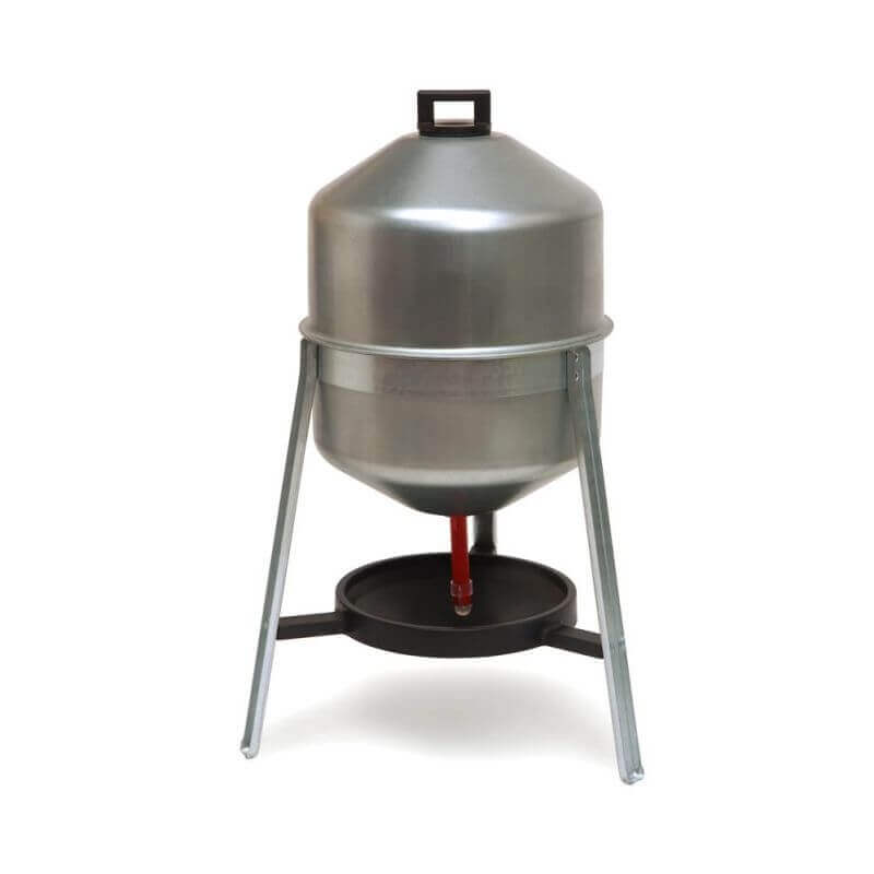 ABREUVOIR METAL SUR PIED 30 L ABREUVOIR METAL SUR PIED 30 L