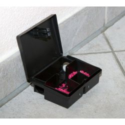 BOITE D'APPATS POUR SOURIS 12.5/9.5/4.5CM
