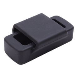 COQUE SILICONE NOIRE...