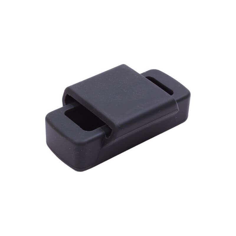 COQUE SILICONE NOIRE WEENECT CHIEN X2