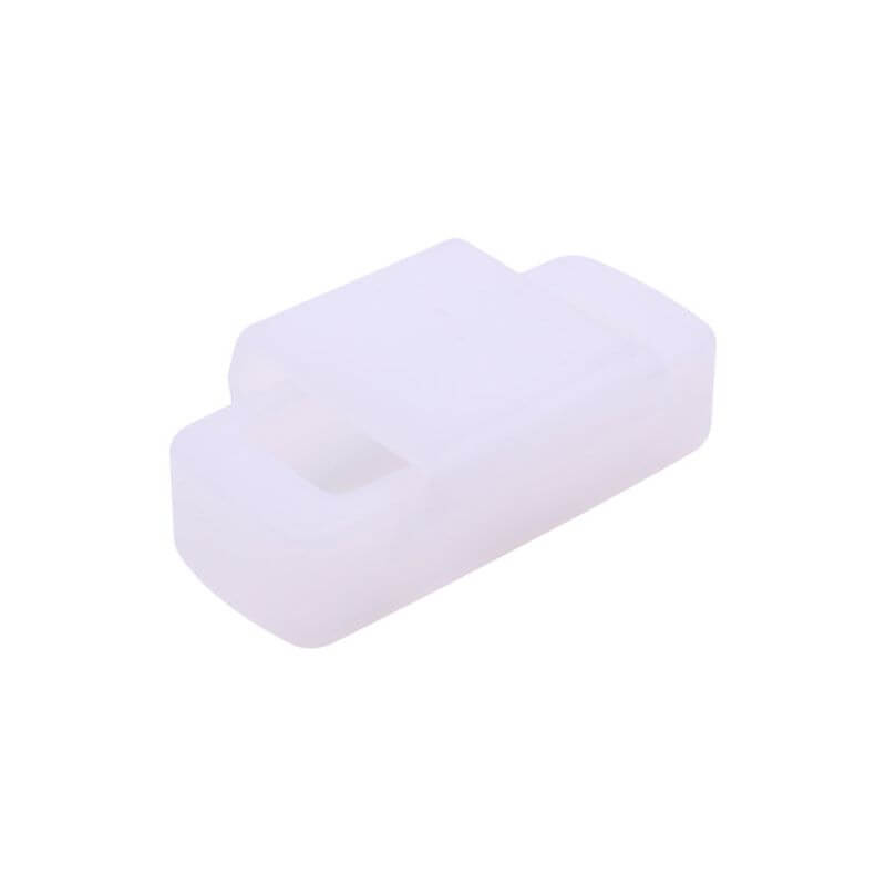 COQUE SILICONE BLANCHE WEENECT CHIEN X2