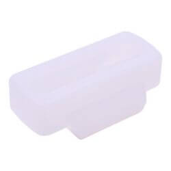 COQUE SILICONE BLANCHE WEENECT CHIEN X2