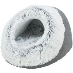 Abri Harvey, 35 × 26 × 41 cm, gris/blanc-noir