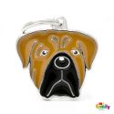 Médaille Friends Cane Corso marron