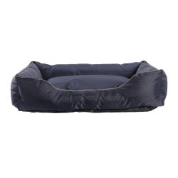 PANIER RECTANGULAIRE IMPERMEABLE ET ANTIDERAPANT BLEU 75X58X19CM