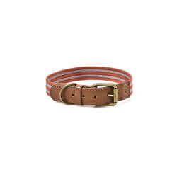 COLLIER STRIPES ORANGE XS