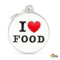Médaille Charms Love Food