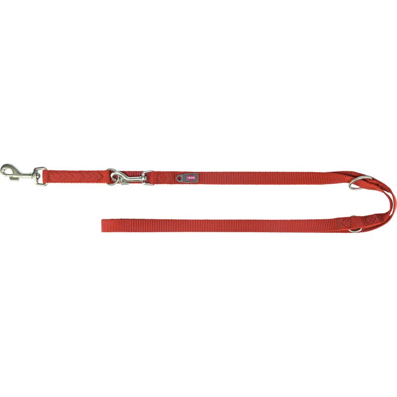 laisse Premium réglable, XS: 2,00 m/10 mm, rouille