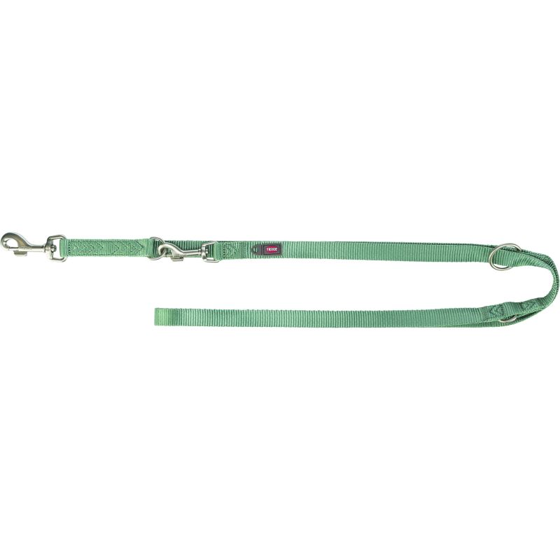 laisse Premium réglable, XS: 2,00 m/10 mm, sauge