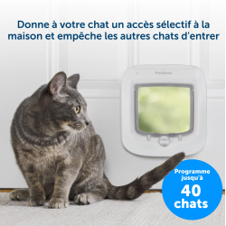 CHATIERE PUCE ELECTRONIQUE BLANC PETSAFE
