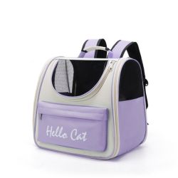 SAC A DOS VIOLET 37x34x25cm