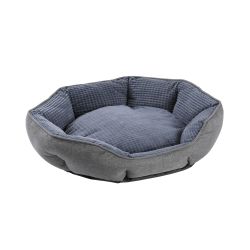 PANIER OVALE SOFT BLEU 70x65x18cm
