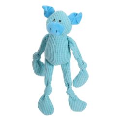 JOUET PELUCHE COCHON BLEU 50cm