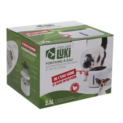FONTAINE A EAU AVEC FILTRATION CHARGEUR USB 2.5L