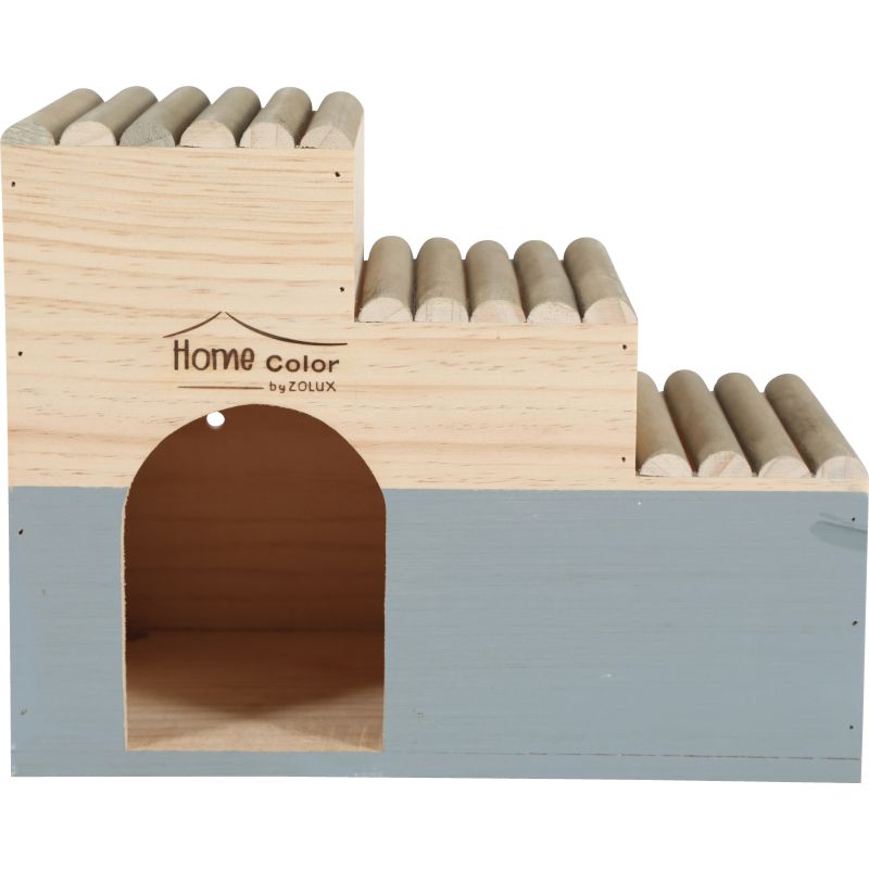MAIS BOIS HOME ROND L GRIS