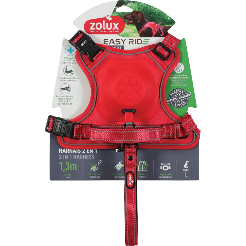 HARNAIS EASYRIDE L ROUGE