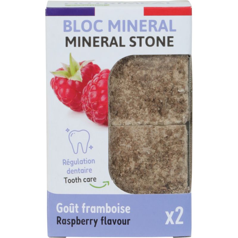 BLOC MINERAL NMEAL3 FRAMBOISE 200gr x2