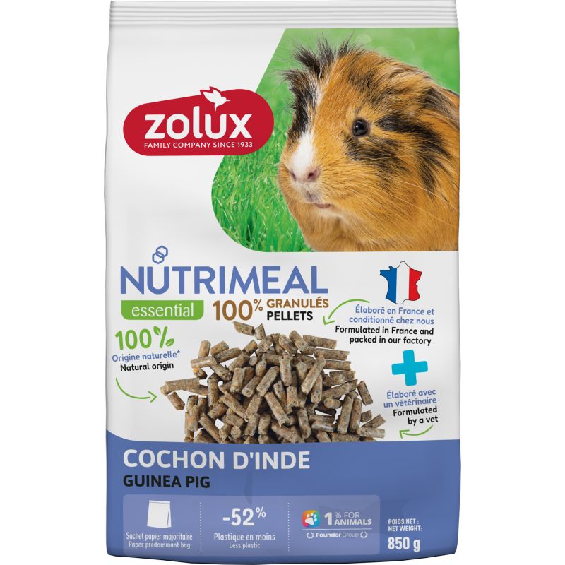 GRANULES POUR COCHON D'INDE NMEAL4 850gr