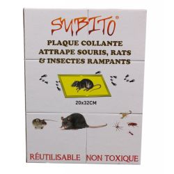 SUBITO PLAQUE COLLANTE RATS...