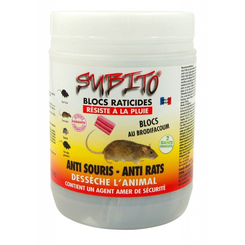 SUBITO BLOCS HYDROFUGES ENVELOPPES 20gr
