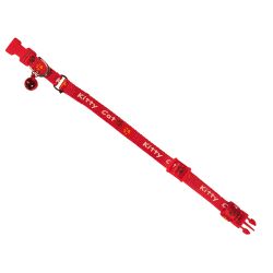 COLLIER CHAT KITTY CAT ROUGE 20-27cmx8mm