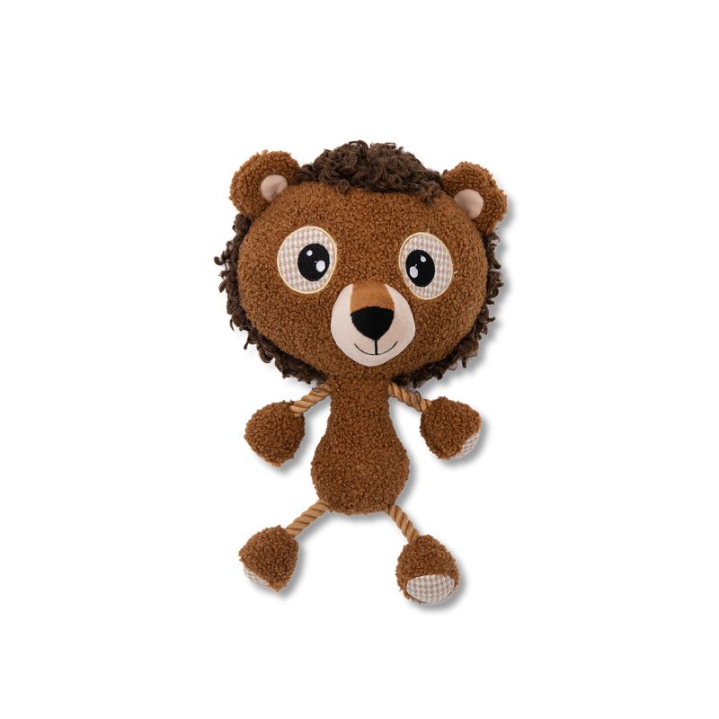 JOUET CHIEN PELUCHE LILLI LION 30cm