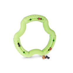 JOUET CHIEN TPR ANNEAU GREEN APPLE 21cm