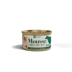 GUSTAV MOUSSE AU BOEUF 85gr...