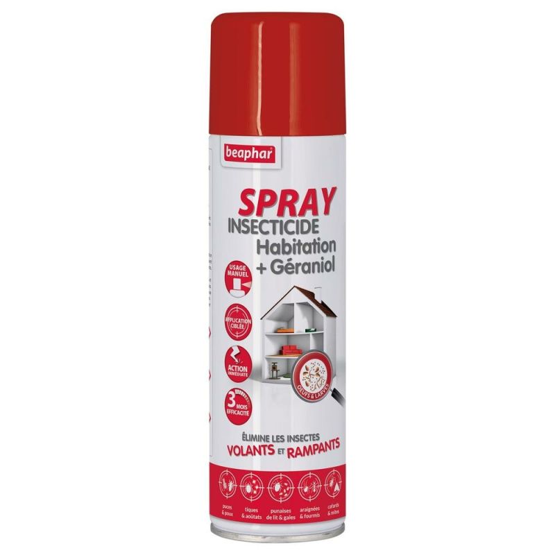 SPRAY INSECTICIDE HABITATION & GERANIOL 250 ml