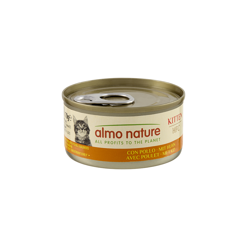 HFC NATURAL KITTEN POULET 150GR