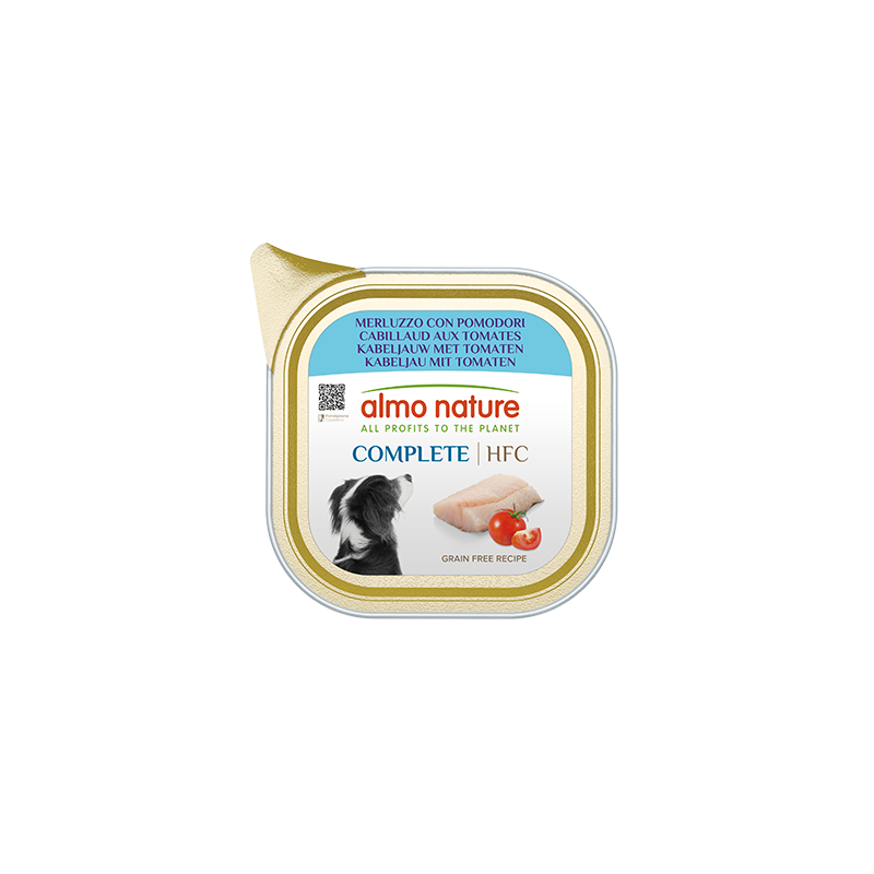 ALMO CHIEN HFC COMPLETE CABILLAUD AUX TOMATES 150gr