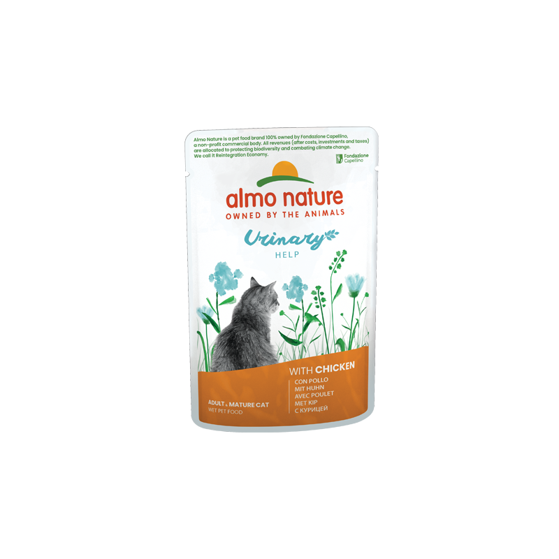 ALMO CHAT HOLISTIC FONCTIONNEL URINARY POULET 70gr