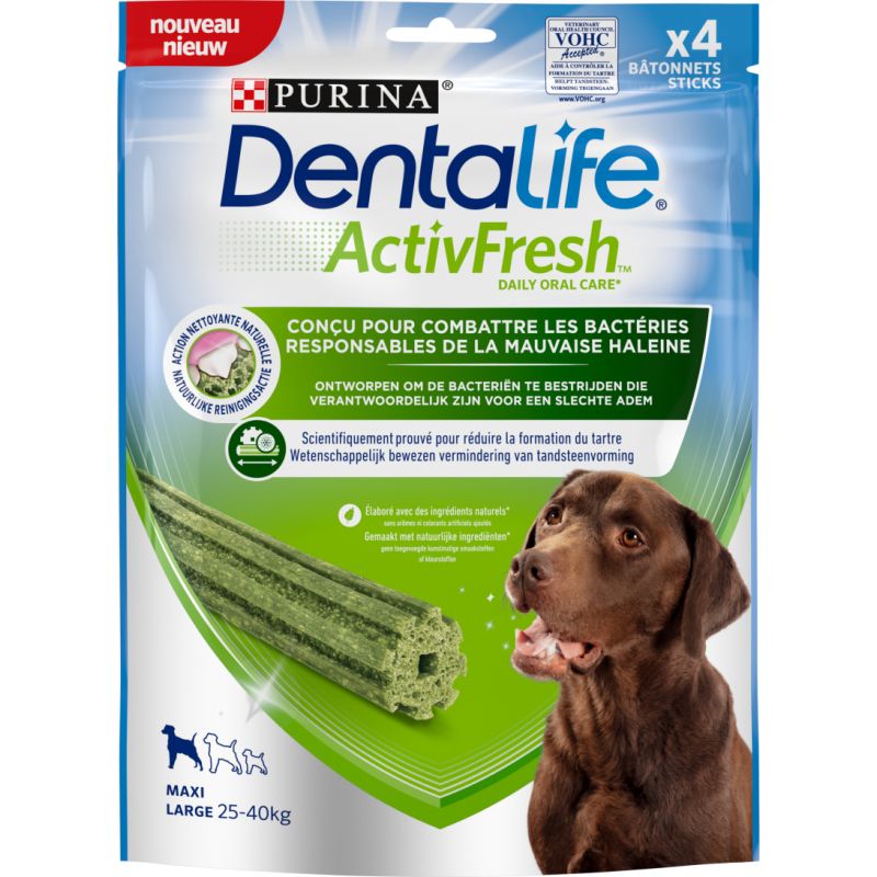 DENTALIFE ACTIVFRESH 4 FRIANDISES MAXI