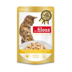 POCHON FILOUS CHAT POULET...