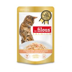 POCHON FILOUS CHAT POULET...