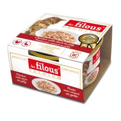 BOITE FILOUS CHAT POULET...