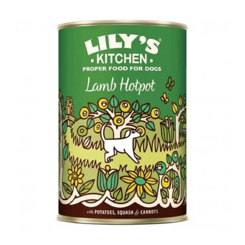 LILY'S KITCHEN CHIEN AGNEAU LEGUMES & MYRTILLES 400gr