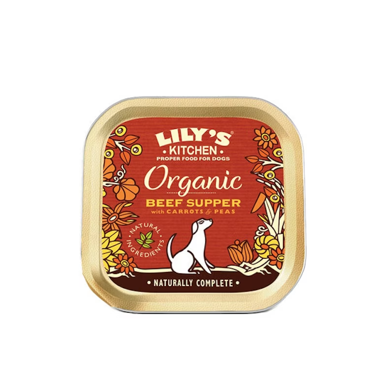 LILY'S KITCHEN ADULTE TERRINE COTTAGE PIE BOEUF LEGUMES 150gr