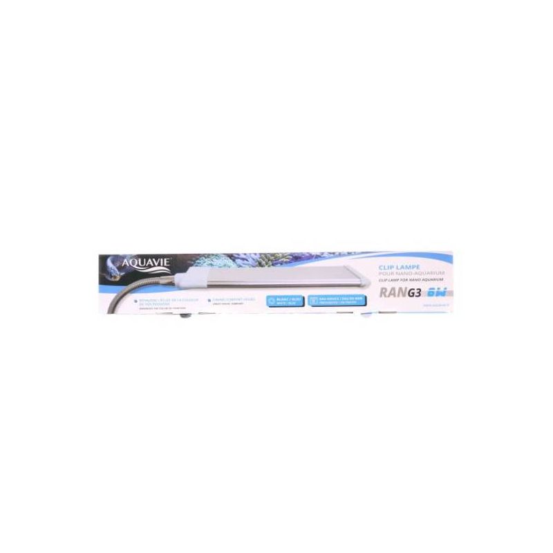 CLIP LAMPE LUMIVIE G3 RAN03 - 6W BLANC/BLEU