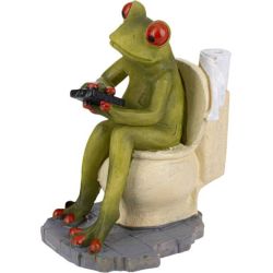 DECOR FUN GRENOUILLE WC...