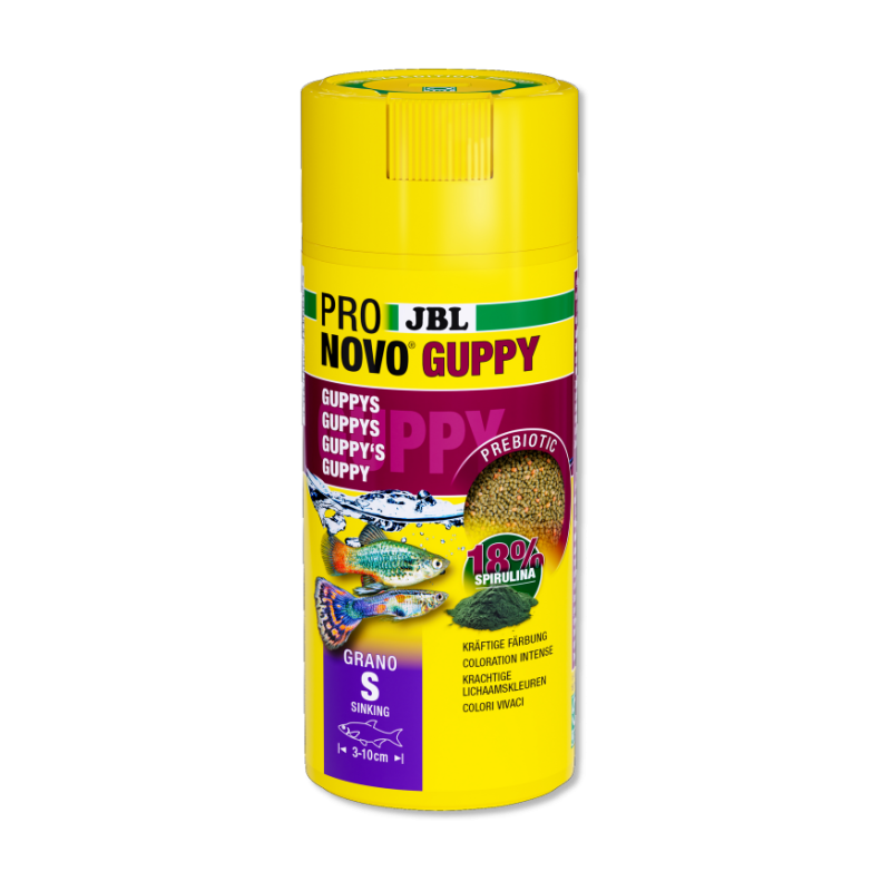 JBL PRONOVO GUPPY GRANO S 250ml CLICK+