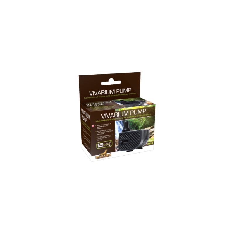 VIVARIUM PUMP 4W 280 L/H Dim. 4.2x3x4.6cm