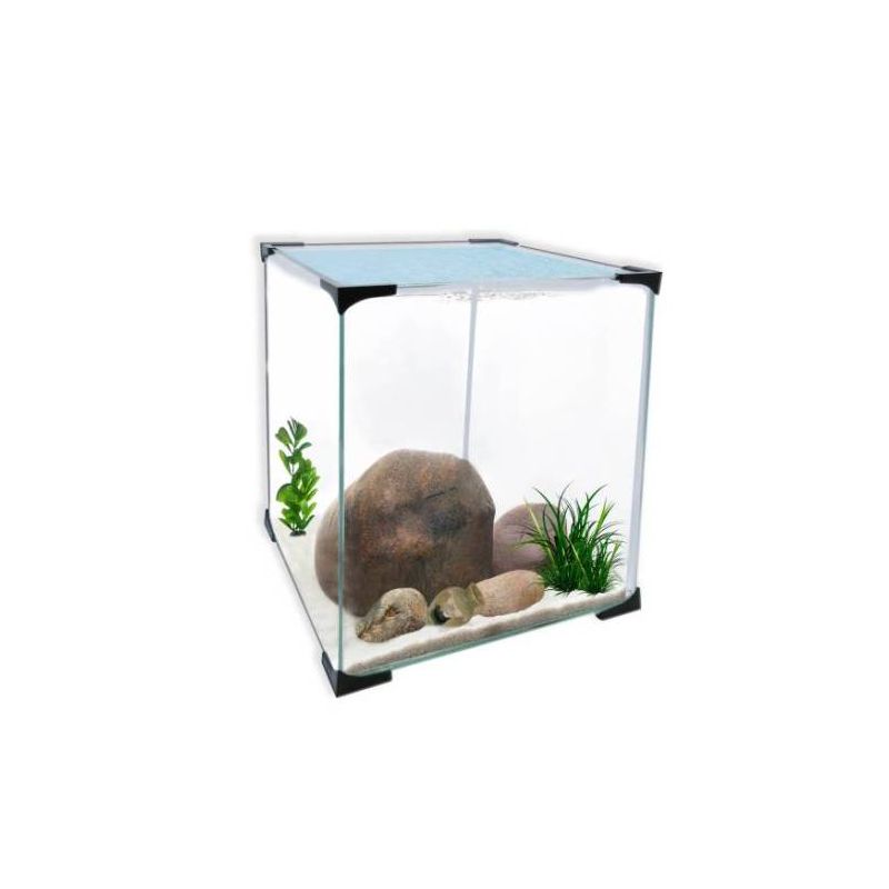 CUVE CUBE 20+COUVERCLE 25x25x30cm en 3mm - 18.75L